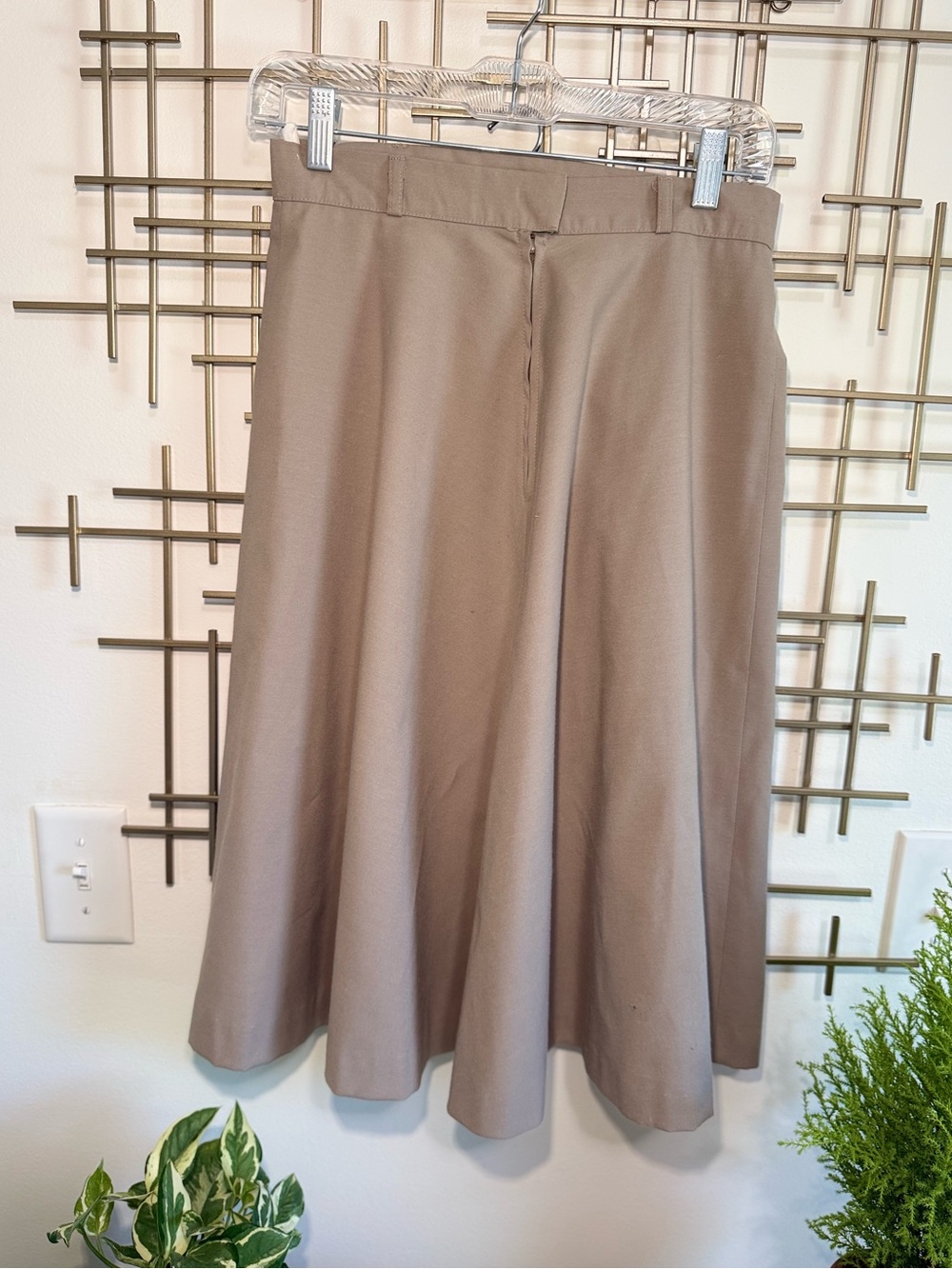 Vintage Bobble Brooks Womens Cream 1970s 14” inch waist
